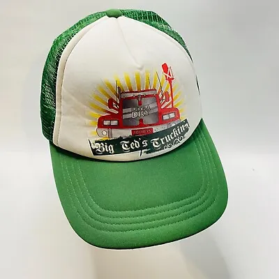 Tooheys ‘Big Ted’s Truckin’ Extra Dry Truckers SnapBack Adjustable Cap Hat Green • $14.95