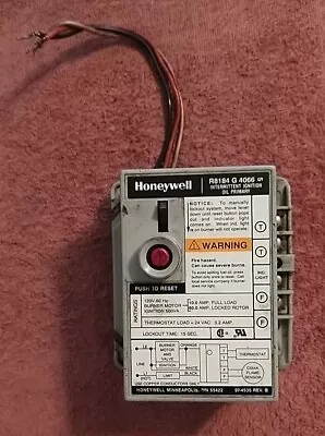 Honeywell R8184G 4066 Oil Burner Primary Control • $69.95