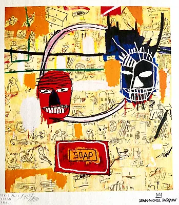 Jean-Michel Basquiat Lithography 180ex James Rosenquist Robert Motherwell) • $318.81