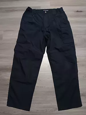 5.11 Tactical Men's Black Taclite Pro Ripstop Cargo Pant Size 32x29 74273 • $17.99