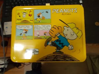 Peanuts Vintage 1965 Lunch Box Schulz King-Seeley • $47.09