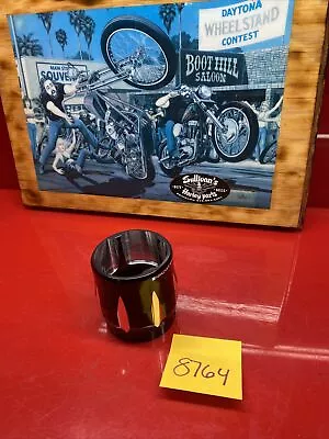 Harley Exhaust Muffler Tip Performance Machine Pm Black Edge Cut One Slip On • $75