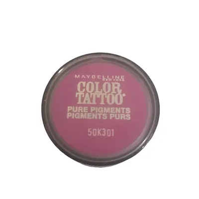 Maybelline Color Tattoo Pure Pigments Eyeshadow 20 Pink Rebel • $3.99