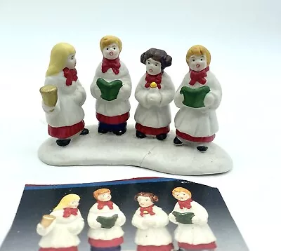 Lemax Christmas Village CAROLERS Figures Figurine Vintage 1996 Has Loss XMAS • $12.99