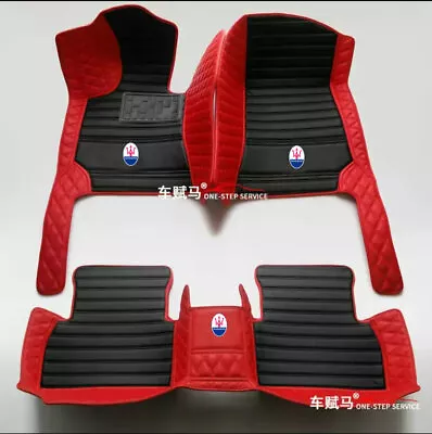 Fit For Maserati Car Floor Mats Ghibli Gran Turismo Levante Quattroporte • $88.82