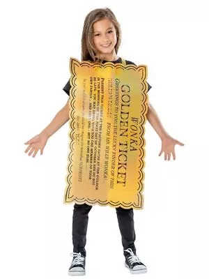 Golden Ticket (Willy Wonka) Tabard Kids • $30.95