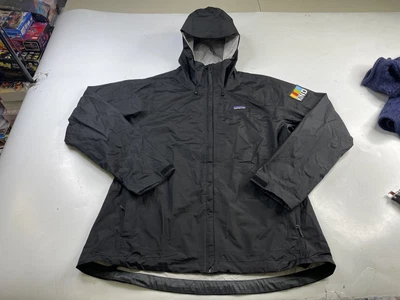 $29.99 • Buy Patagonia Women's Torrentshell Jacket Raincoat H2NO Waterproof Black Size XL