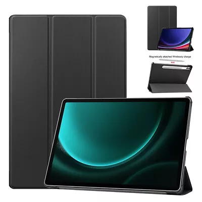 For Samsung Galaxy Tab S9/S9+/S9 Ultra/S9 FE/FE+ Case Leather Stand Smart Cover • $17.99