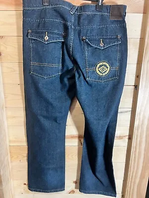 Vintage Y2K ENYCE Jeans Men’s Size 42 X 32 Baggy Hip Hop 90s Wide Leg • $25
