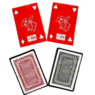 £2.65 • Buy 1 X Professional Waterproof Plastic Playing Cards 100% Plastic Washable