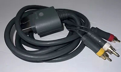 Microsoft Xbox 360 OEM AV Composite Audio/Video Cable Original Authentic • $6.99