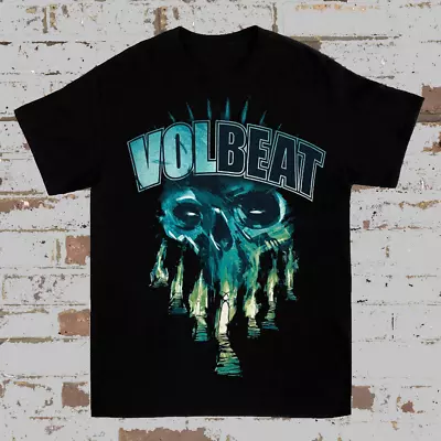 Volbeat T-Shirt Short Tee Shirt Mens Women All Size Cotton Black T-Shirt • $22.99