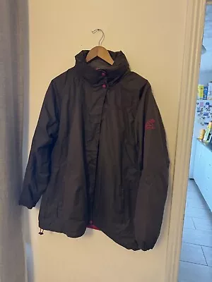 Ladies Target Dry Hooded Rain Jacket Size XL /18 • £19.99