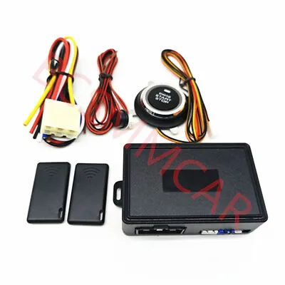 Remote Start Kit Engine One Click Start/Stop Anti-theft System For Car Truck SUV • $44.90