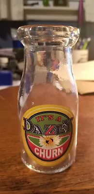 Small  Dazey Churn  Milk Bottle Half Pint Its A Dazey Churn • $8