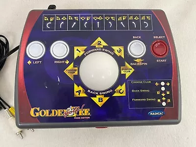 GOLDEN TEE Plug & Play Arcade Golf Home Edition Radica 2005 Tested Working • $22.87