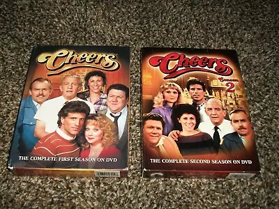 Cheers: The Complete First & Second Seasons 8 Dvds! Free Fast Shipping! • $12.99