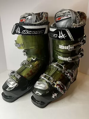 Nordica Hot Rod 105 Ski Boots Men Size 28.5/325mm Green • $94.99