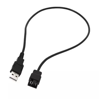 USB To 4Pin 3pin Connector Laptop Fan Cable Durable USB To 4-Pin Power Supply • £5.57