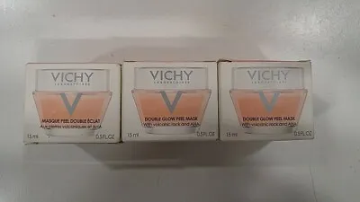 $13 • Buy Vichy Double Glow Facial Peel Mask, Sample Size
