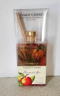 YANKEE CANDLE RARE MACINTOSH APPLE 3oz REED DIFFUSER NEW 2009 HOME FRAGRANCE  • £48.24