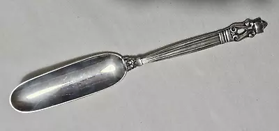 GEORG JENSEN ACORN STERLING SILVER 7  CHEESE/MARROW SCOOP - NO MONOGRAM VIntage • $95