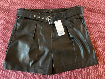£8 • Buy LIPSY Leather Shorts Size 12 BNWT
