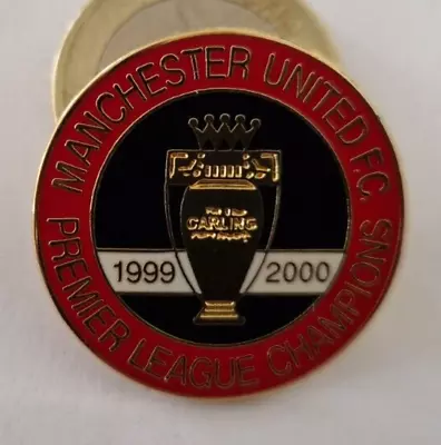 Man United Premier League Champions 1999/2000  Football Pin  Badge Metal Enamel • £4.50
