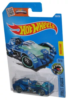 Hot Wheels Street Beastsn 9/10 (2015) Blue Turbot Toy Car 209/250 • $12.98