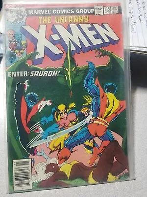 Uncanny X-Men #115 - Sauron & KaZar Appearance MARVEL 1978 • $40