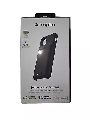 Mophie Juice Pack Access Charging Battery Case For IPhone 11 Pro Max - Black • $12.95