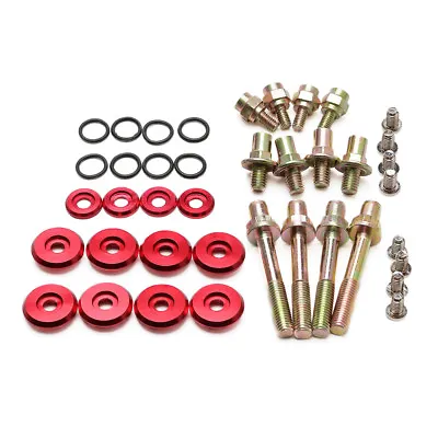 $14.89 • Buy Red Engine Valve Cover Washers Bolts Dress Kit For Honda Civic For Acura Integra