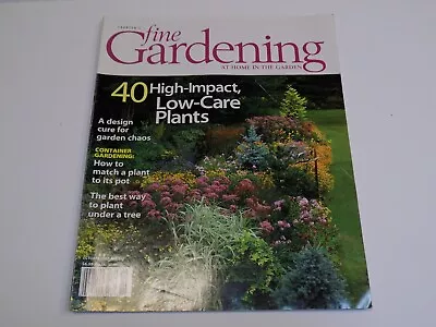 Taunton's Fine Gardening Magazine Oct 2005 Low Care Plants Match Pot Under Trees • $9.99