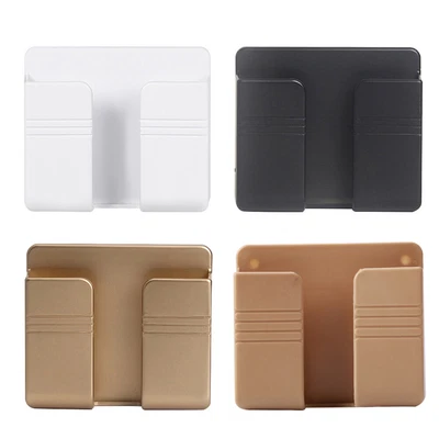 $4.99 • Buy Wall Mounted Mobile Phone Holder Charging Stand Rack Shelf Self Adhesive Holder