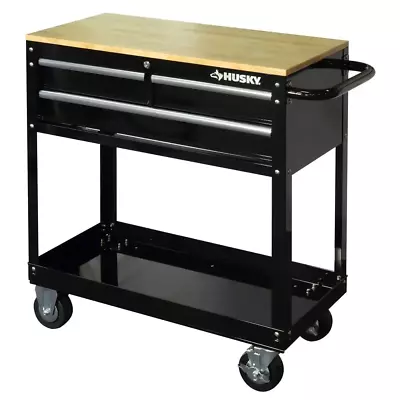 Rolling Tool Cabinet Storage Chest Box Garage Toolbox Organizer Drawer Husky • $266.01