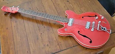 Vintage Baldwin Hollowbody Bass Guitar - Player • $1015