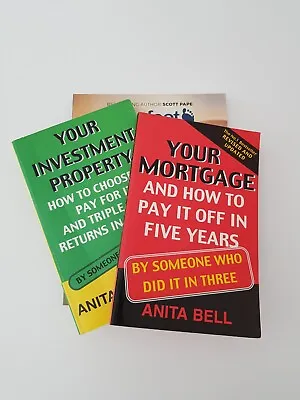 The Barefoot Investor Your Investment Property + Your Mortgage 3 Book Bundle • $9.95