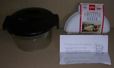 Microwave Rice Cooker Steamer ++ AND ++ Microwave Omelette Maker • £12.99