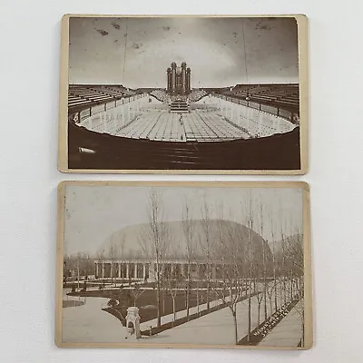 Antique Cabinet Card Photograph Lot Mormon Tabernacle Salt Lake City UT Utah • $184.95