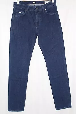 Hugo Boss Jeans Maine Regular Fit Comfort Stretch Denim Bright Blue 50470537 • $89.24