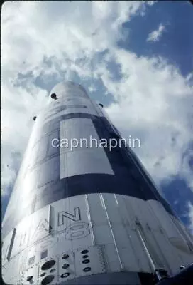 Up-Shot Titan Missile Rocket USAF Cold War Atomic Abstract Vtg 1960 Slide Photo • $19.99