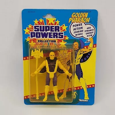 1985 Kenner Golden Pharaoh Moc Super Powers 33 Back Rare Figure Dc Comic Vintage • $624.99