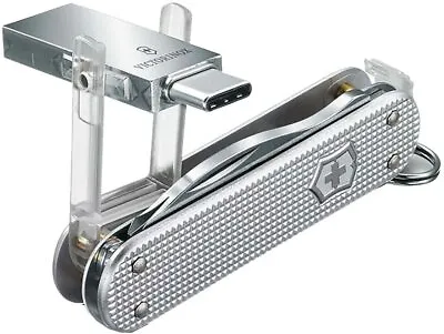  VICTORINOX USB Memory Jet Setter @work ALOX 32GB Silver USB3.1 & 3.0 Japan • $135