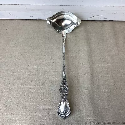 Wallace Floral 1906 Art Nouveau Antique Ladle Multi-motif Pour Lips Monogrammed • $75