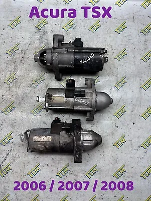 06 - 08 Acura TSX Starter Motor AUTOMATIC 2006 2007 2008 *TESTED* 06 07 08 • $44.99