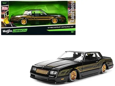 Maisto 1:24 LOWRIDERS 1986 Chevrolet Monte Carlo MiJo Exclusive NEW • $49.99