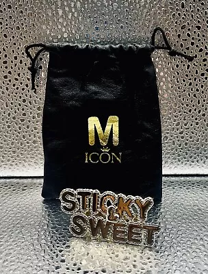 MADONNA STICKY & SWEET KNUCKLE RING ICON FAN CLUB VIP PROMO GIFT W/ POUCH 2008 • $75