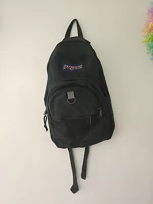 JanSport Backpack- Black • $18