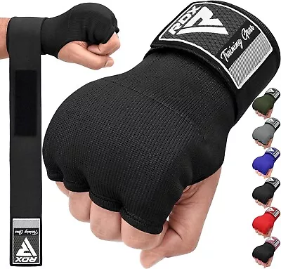 RDX Gel Boxing Hand Wraps Inner Gloves Quick 75Cm Long Wrist Straps Elasticate • £10