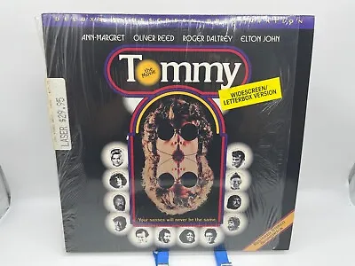  Tommy  Deluxe Widescreen Laserdisc LD - Elton John & Ann-Margret • $10.95
